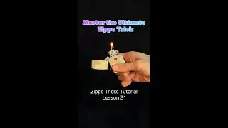 🔥 Zippo Trick Using One Finger &ndash; Cool Lighter Move You Must Try!