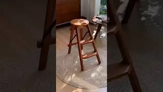 wood folding stool multiple choice to use home work #shorts