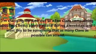 Toontown Rewritten~ Clan Gathering DATE CHANGE