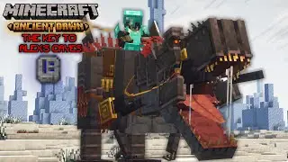 Sadık Dinozor Dostuma Zırh Yaptım! 🦖 Minecraft The Ancient Dawn 100 G&uuml;n #3
