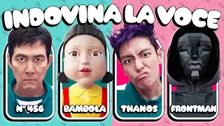Indovina i Personaggi di SQUID GAME 2 dalla VOCE🔊 Quiz Squid Game