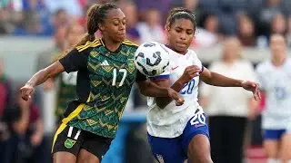 Reggae Girlz vs USA 0-4 | Concacaf International Friendly I full Match Highlight