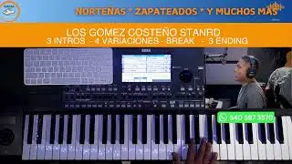 LOS GOMEZ COSTEÑO STANDARD RITMOS KORG PA