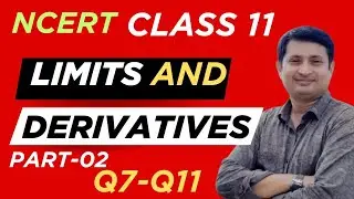 Limits & Derivatives Class 11 | NCERT Exercise 12.2 Part-2 (Q7–Q11) | Step-by-Step Method| In Odia