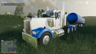Kenworth W900 and Fontaine Heavy Haul Trailer Expendables Modding