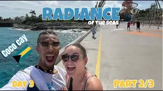 Видеоблоги о круизе Radiance of the Seas (ДЕНЬ 3) Коко-Кей, Багамы ЧАСТЬ 2/3