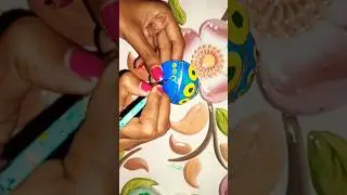 cut snail shell painting 😱🤯🎨🐌#shortvideo #shorts #short #youtubeshorts #viral #craft #easy #art