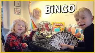BiNGO MET DE KiDS EN VELE PRiJZEN TE WiNNEN! 🤩 | Bellinga Vlog #1957