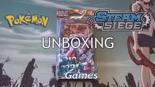 Pokemon Steam Siege Volcanion Theme Deck Unboxing
