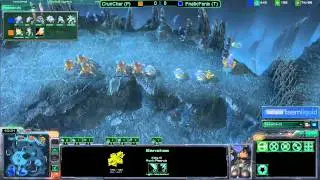 Game 1 - FnaticFenix (T) vs ONECrunCher (P) - TeamSpeak TL SC2 Open #10 Final