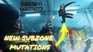 In game footage of NEW SUBZONE MUTATIONS - Rainbow Six Extraction