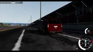 All wheel drive f1 Renault Espace knock off on a top speed run.