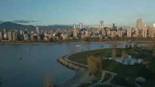 Vancouver Skyline, English Bay & Kitsilano | Early Sunset