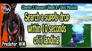 Search a supply drop within 10 seconds of it landing (3)