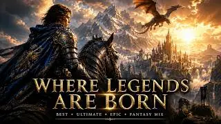 WHERE LEGENDS ARE BORN | 2 Hours of Most Epic Fantasy & Heroic Adventure Music Mix