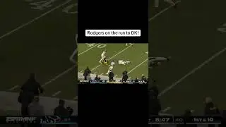 Rodgers on the run to DK! #fyp #fypシ #foryourpage #football #nfl