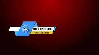 Awesome Lower Third Animation (After Effects)