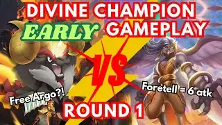 ROUND 1 Battle of Champions: Fire Artifacts vs Solar Foretell | ELESTRALS Firestorm Early Match