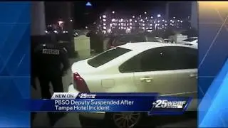 PBSO Deputy suspended after Tampa Hotel Incident