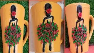 Clay Flower Doll || Fk Arts & Craft