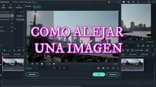 Como alejar una imagen con Filmora