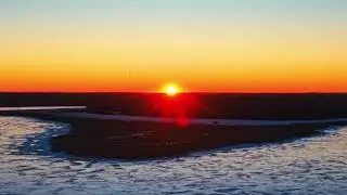 Sunrise Jan 14 2026 7:47AM #drone #winter #relaxing #4k #asmr