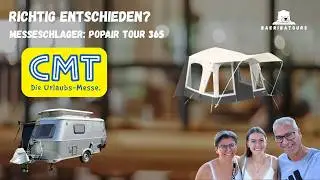 CMT 2026: Luftvorzelt statt l&auml;stiges Gest&auml;nge. Die richtige Entscheidung? Ergattert auf der CMT.