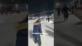 Ice skating in Red square #russia #moscow #travel #funny #iceskating #redsquare #winter #christmas