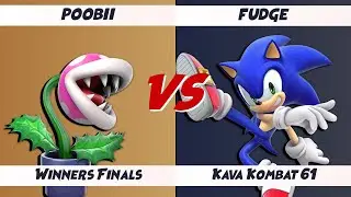 Kava Kombat 61 - poobii (Piranha Plant) vs fudge (Sonic) - Winners Finals