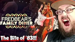 Укус 83-го (часть 2) • Семейная закусочная Fredbear's • Финал #РЕАКЦИЯ FNAF!!!