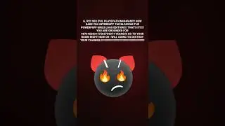 VCTOONS HAS A MESSAGE FOR EVIL PLAYSTATION404FAN!!!!!!!!!!!!