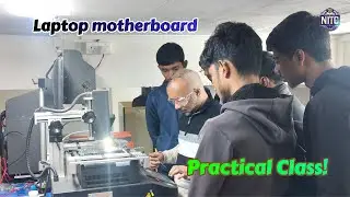 Laptop Motherboard Servicing Practical Class| Winter Vacation Special Courses &ndash; Admission Going On!