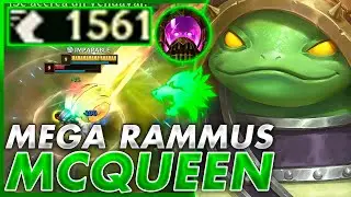 🤮¡USO al MEGA RAMMUS MCQUEEN con +1561 de VELOCIDAD y ME ODIAN POR NO PODER HUIR! *TERRIBLE*