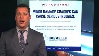 Small Accidents Can Lead to Serious Injuries  |  Personal Injury Attorney in Altamonte Springs