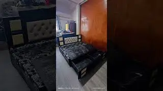 Good Morning🤭🤭🤭🙏🙏#sofabed#queensizebed#sofa #woodworking #remix #music #shorts #phonk #song