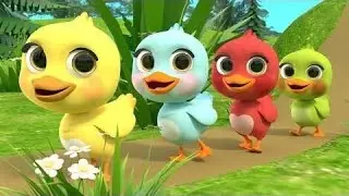 Learn Colors with Ducks | Kids Educational Song
