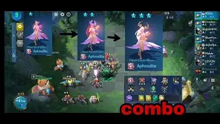 Chess rush combo 6cyborg 4olympian 3hunter 2protector, Aphrodite lv 3