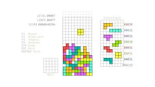 Tetris #4 - HTML5 Game Programming Tutorial [javascript]