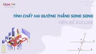 Tính chất hai đường thẳng song song | Toán 7 | OLM.VN