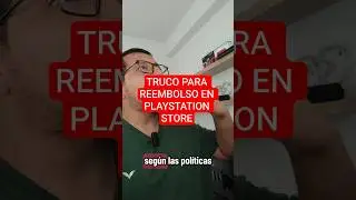 Truco para reembolso en Playstation Store 😎 #playstation #playstationstore #trucos