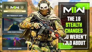 Modern Warfare 2: 18 Secret Changes Infinity Ward Didn't Tell You About (Season 1 Stealth Changes)