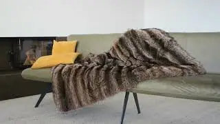 Pelzdecke aus Pelzmantel