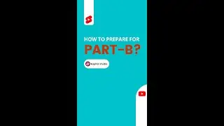 How to prepare for Part-B in the last one month | CEED | UCEED #short