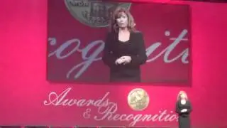 Denise Strother introduces David Moody as one of the finalists
