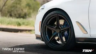 TSW TW007 ESPRIT | 20x9 // 20X10.5 | MATTE BLACK | BMW M550i
