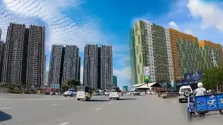 Phnom Penh City Tour, New Buildings at 60 Meters & Update New Building View