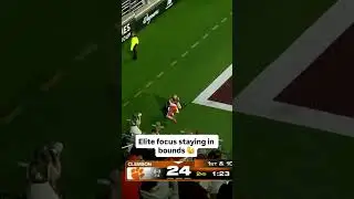 That one was close 😳 #clemson #clemsontigers  #accfootball #football #sports #cfb #shorts #gotigers