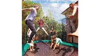 Deal Summer Water Sprinkler Trampoline Sprinkler Outdoor Garden Water Games Toy Sprayer Backyard Wa