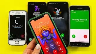 Outgoing Call IPhone 11 | Incoming Call Samsung S Plus, Galaxy J1, Sony Xperia 5, Neffos X20 Pro 