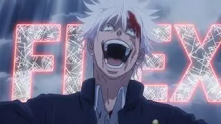 A GOJO RAP 4K[AMV/ASMV] | FLEX x GOJO  |  FAN MADE TRIBUTE  #amv #anime #asmv #animemusic